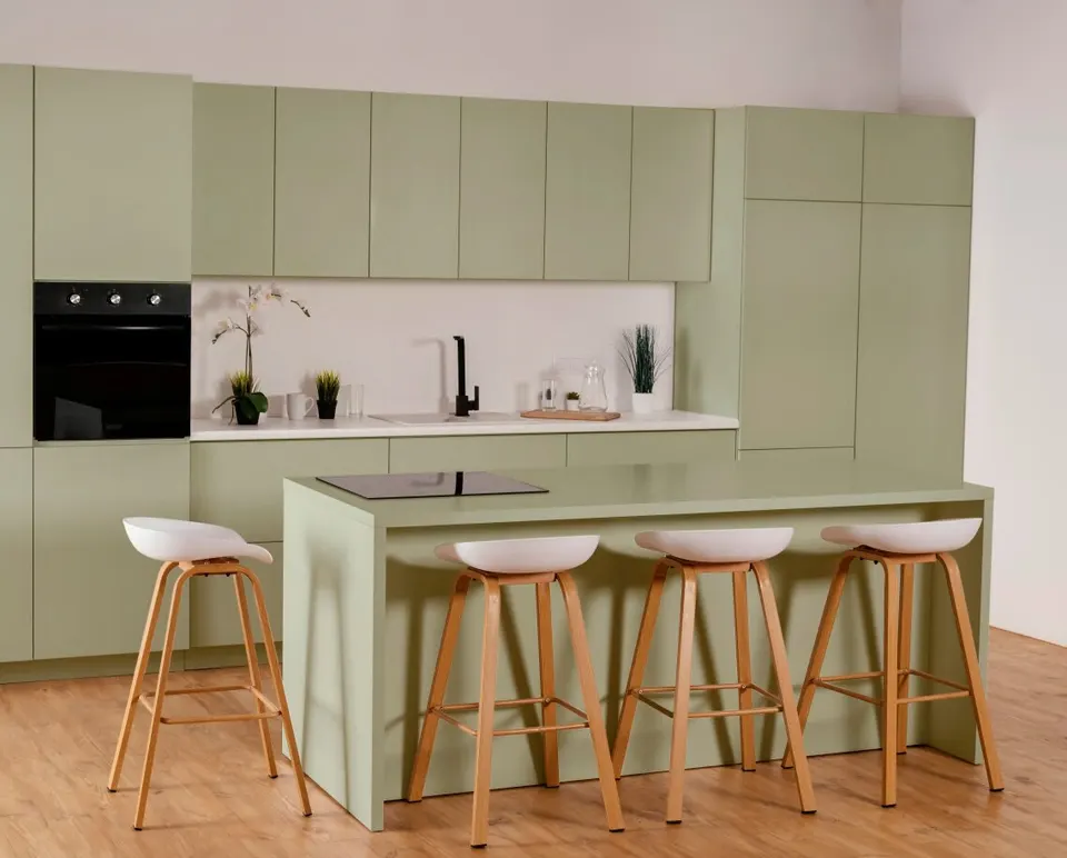 kitchen sage green