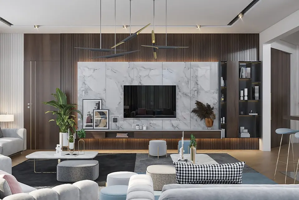 tv unit living