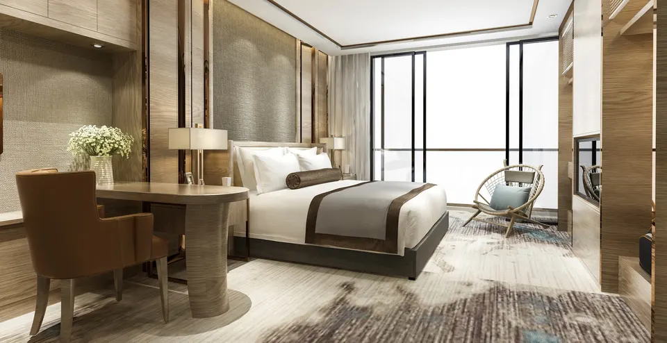 bedroom hotel suite